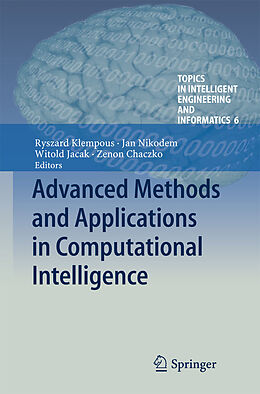 eBook (pdf) Advanced Methods and Applications in Computational Intelligence de Ryszard Klempous, Jan Nikodem, Witold Jacak