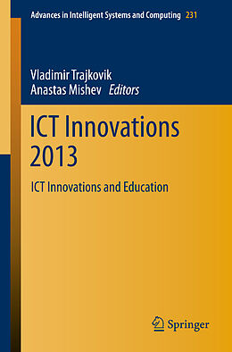 Kartonierter Einband ICT Innovations 2013 von 