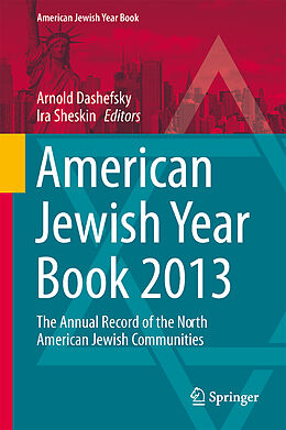 Fester Einband American Jewish Year Book 2013 von 