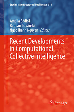 Fester Einband Recent Developments in Computational Collective Intelligence von 
