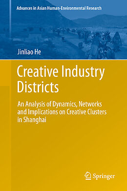 Livre Relié Creative Industry Districts de Jinliao He