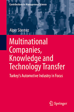 Fester Einband Multinational Companies, Knowledge and Technology Transfer von Alper Sönmez