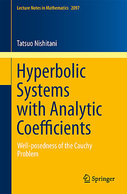 Kartonierter Einband Hyperbolic Systems with Analytic Coefficients von Tatsuo Nishitani