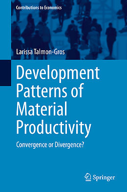 Livre Relié Development Patterns of Material Productivity de Larissa Talmon-Gros