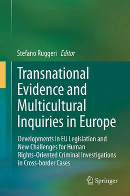 E-Book (pdf) Transnational Evidence and Multicultural Inquiries in Europe von Stefano Ruggeri