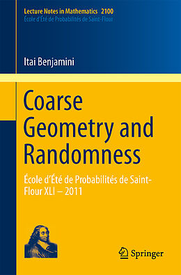 Couverture cartonnée Coarse Geometry and Randomness de Itai Benjamini