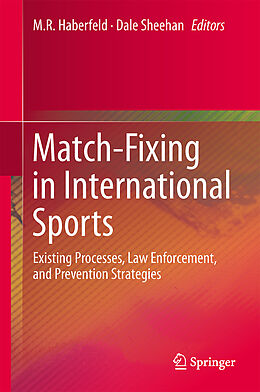 Livre Relié Match-Fixing in International Sports de 