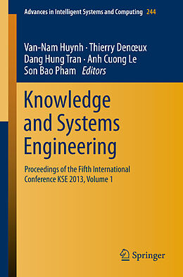 Kartonierter Einband Knowledge and Systems Engineering von 