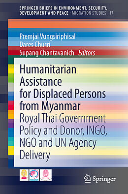 Couverture cartonnée Humanitarian Assistance for Displaced Persons from Myanmar de 