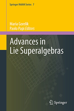 Livre Relié Advances in Lie Superalgebras de 