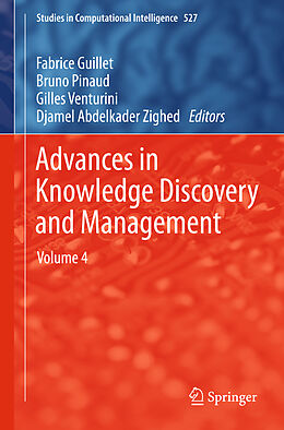 Fester Einband Advances in Knowledge Discovery and Management von 