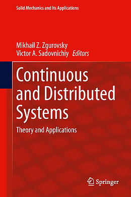 Livre Relié Continuous and Distributed Systems de 