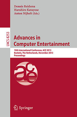 Kartonierter Einband Advances in Computer Entertainment von 