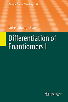 Fester Einband Differentiation of Enantiomers I von 