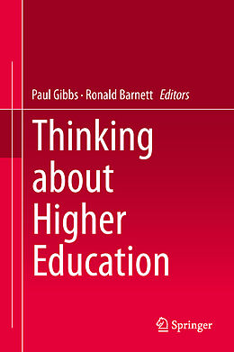 Livre Relié Thinking about Higher Education de 