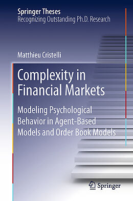 Couverture cartonnée Complexity in Financial Markets de Matthieu Cristelli