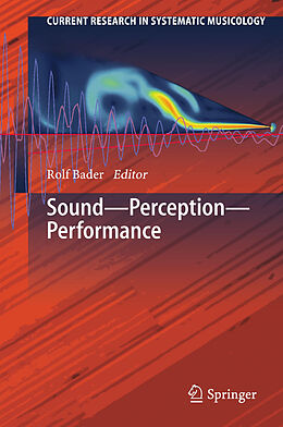 Couverture cartonnée Sound - Perception - Performance de 