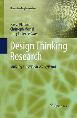 Couverture cartonnée Design Thinking Research de 