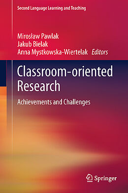 Kartonierter Einband Classroom-oriented Research von 