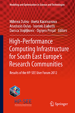 Couverture cartonnée High-Performance Computing Infrastructure for South East Europe's Research Communities de 