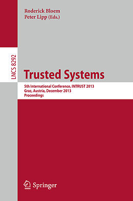 Kartonierter Einband Trusted Systems von 
