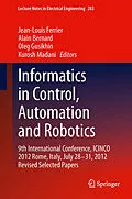 E-Book (pdf) Informatics in Control, Automation and Robotics von Jean-Louis Ferrier, Alain Bernard, Oleg Gusikhin