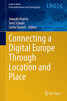 Fester Einband Connecting a Digital Europe Through Location and Place von 