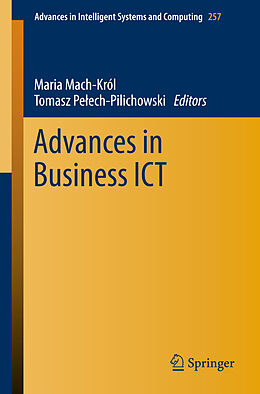 Kartonierter Einband Advances in Business ICT von 
