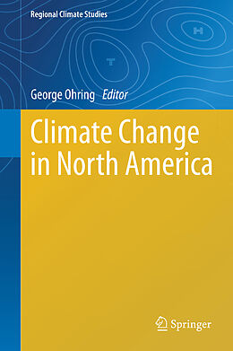 Livre Relié Climate Change in North America de 