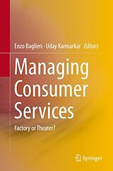 eBook (pdf) Managing Consumer Services de Enzo Baglieri, Uday Karmarkar