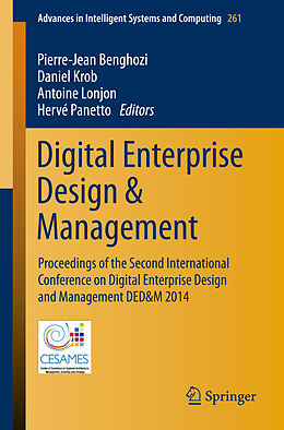 Kartonierter Einband Digital Enterprise Design & Management von 