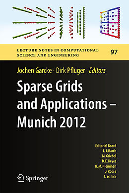 Livre Relié Sparse Grids and Applications - Munich 2012 de 