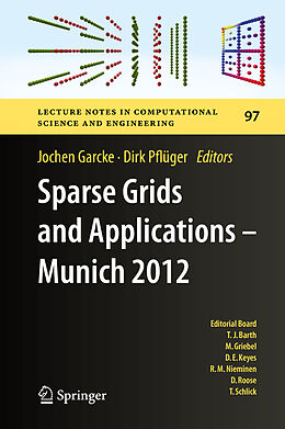 eBook (pdf) Sparse Grids and Applications - Munich 2012 de Jochen Garcke, Dirk Pflüger