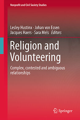 Livre Relié Religion and Volunteering de 