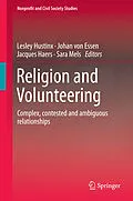E-Book (pdf) Religion and Volunteering von Lesley Hustinx, Johan Von Essen, Jacques Haers