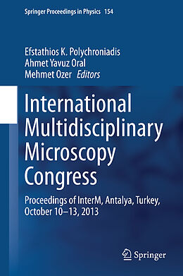 Fester Einband International Multidisciplinary Microscopy Congress von 