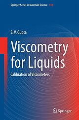 eBook (pdf) Viscometry for Liquids de S. V. Gupta