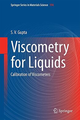 eBook (pdf) Viscometry for Liquids de S. V. Gupta