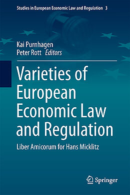 Livre Relié Varieties of European Economic Law and Regulation de 