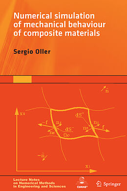 Fester Einband Numerical Simulation of Mechanical Behavior of Composite Materials von Sergio Oller