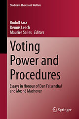 eBook (pdf) Voting Power and Procedures de 