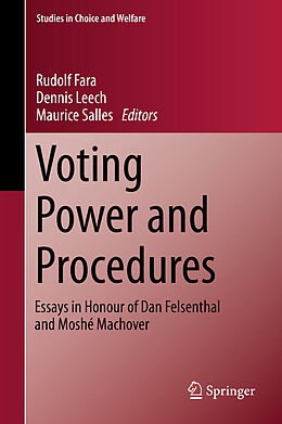 eBook (pdf) Voting Power and Procedures de 