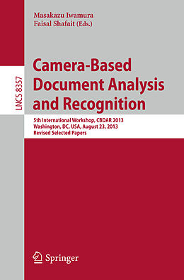 Kartonierter Einband Camera-Based Document Analysis and Recognition von 