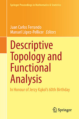 Livre Relié Descriptive Topology and Functional Analysis de 