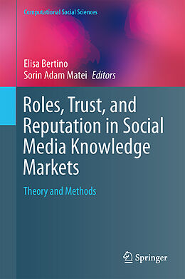 Fester Einband Roles, Trust, and Reputation in Social Media Knowledge Markets von 