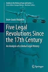 eBook (pdf) Five Legal Revolutions Since the 17th Century de Jean-Louis Halpérin