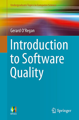 Kartonierter Einband Introduction to Software Quality von Gerard O Regan