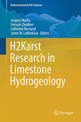 Livre Relié H2Karst Research in Limestone Hydrogeology de 