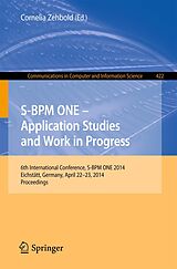 eBook (pdf) S-BPM ONE - Application Studies and Work in Progress de 