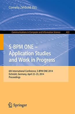 eBook (pdf) S-BPM ONE - Application Studies and Work in Progress de 